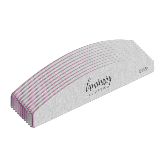 Luminary - Finishing Files - 180 Grit 10 Pack