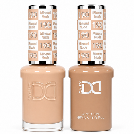 DND - Hema-Free & TPO-Free Gel & Lacquer - Mineral Nude – 190
