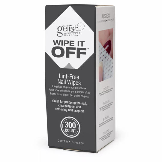 Gelish - Wipe It Off Lint-Free Wipes 300CT