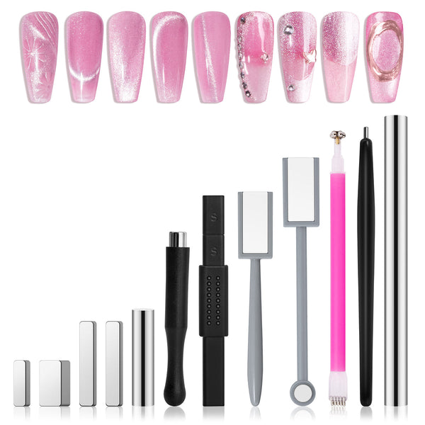 Melody Susie - Cat Eye Gel Nail Polish Magnets Set 12 Pcs
