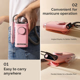 Melody Susie - SM320G 35000RPM Rechargeable Nail Drill - Pink