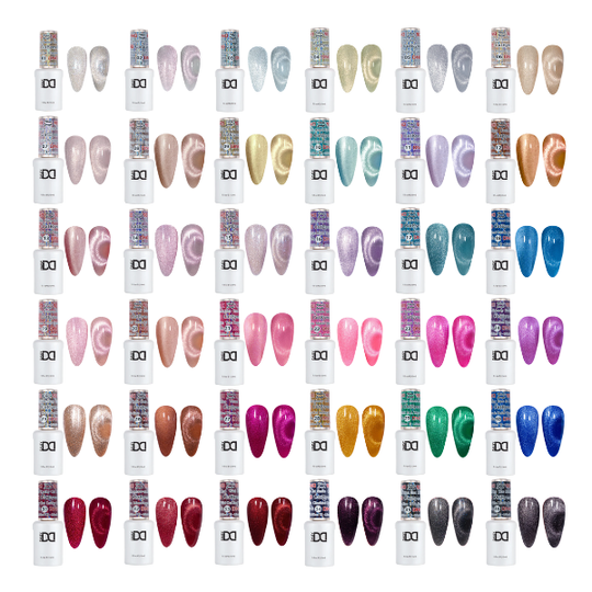 DND - Hema-Free & TPO-Free 9D Cat Eye - DND 9D Cat Eyes Sweetheart Collection 36 Colors