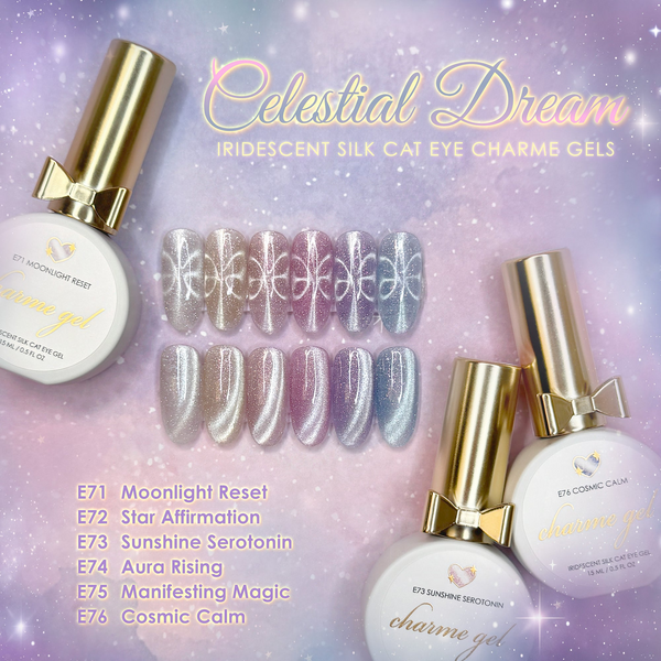 Daily Charme - Cat Eye E72 Star Affirmation