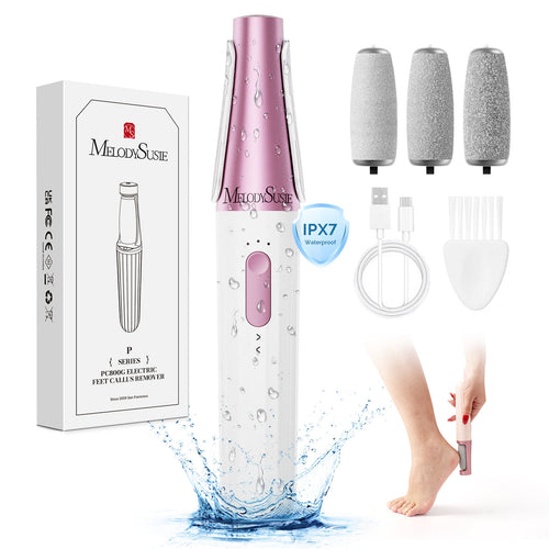 Melody Susie - Pc800G Rechargeable Feet Callus Remover - White Rose