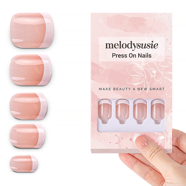 Melody Susie - French Pudding Acrylic Press On Nails Kits