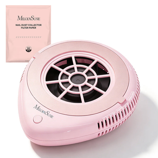 MelodySusie - PProR Cordless & Rechargeable Nail Dust Collector - Pink