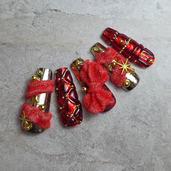 Kokoist - Pushu Pushu Fluffy 08 Red Glitter