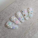 Kokoist - Pushu Pushu Fluffy 07 White Glitter