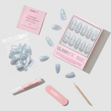 Glamnetic - Press On - Electric Lover - Short Almond