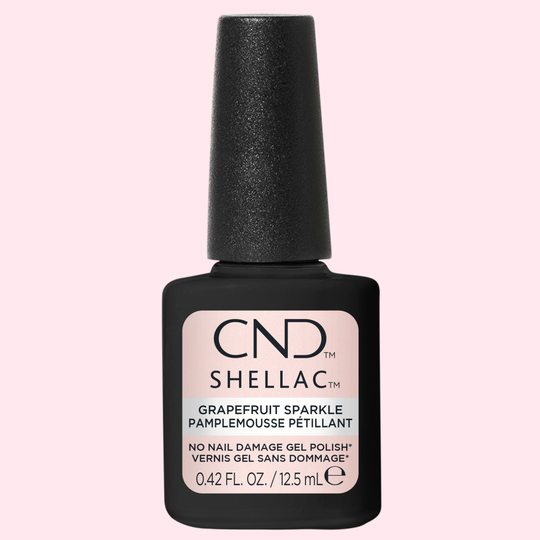 CND Shellac - Grapefruit Sparkle 0.42 oz