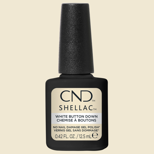 CND Shellac - White Button Down 0.42 oz