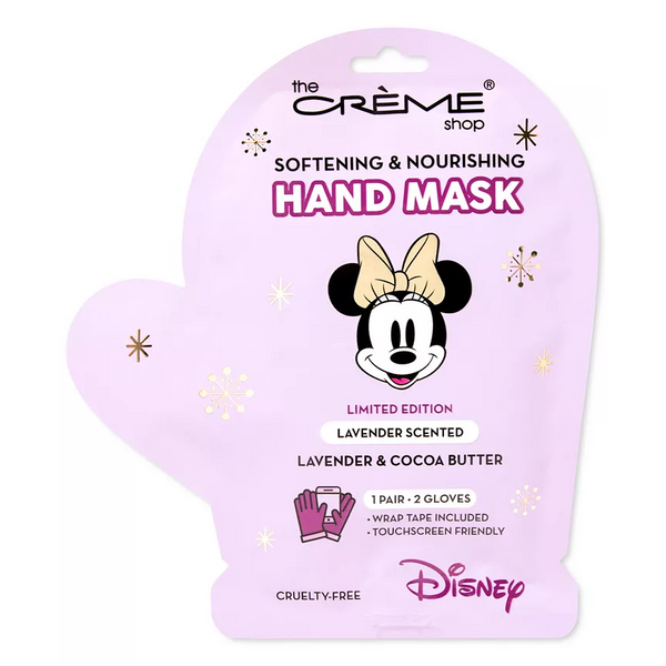 The Creme Shop x Disney - Minnie Softening & Nourishing Hand Mask, 3-Pk