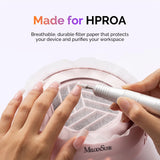 MelodySusie - 210Pcs Disposable Filter Papers For HProA Nail Dust Collector