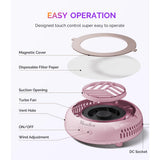 MelodySusie - 210Pcs Disposable Filter Papers For HProA Nail Dust Collector