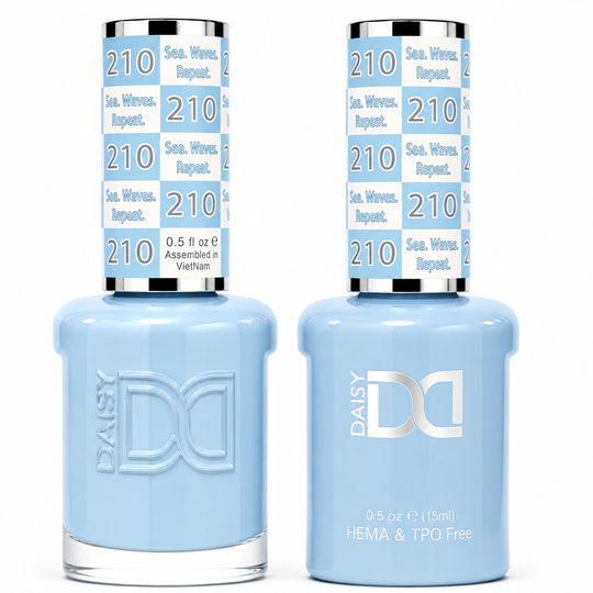 DND - Hema-Free & TPO-Free Gel & Lacquer - Sea. Waves. Repeat – 210