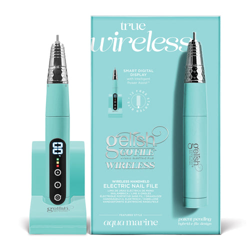 Gelish - Go File Wireless E-File - Aqua Marine