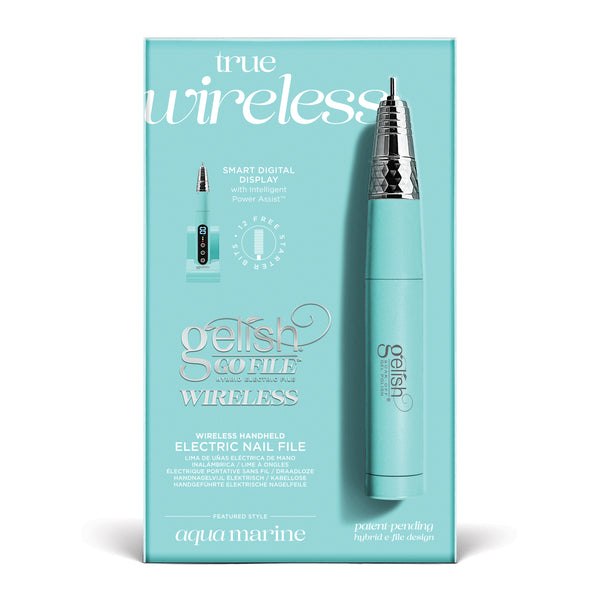 Gelish - Go File Wireless E-File - Aqua Marine