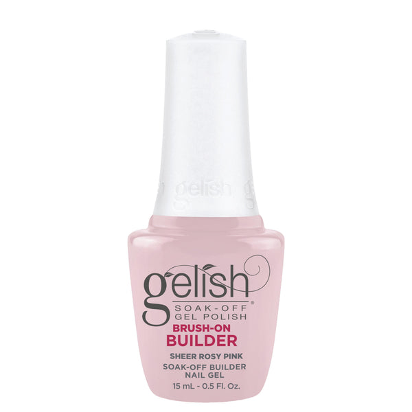 Gelish - Brush-On Builder - Sheer Rosy Pink
