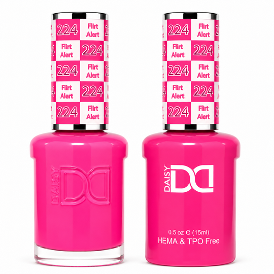 DND - Hema-Free & TPO-Free Gel & Lacquer - Flirt Alert – 224