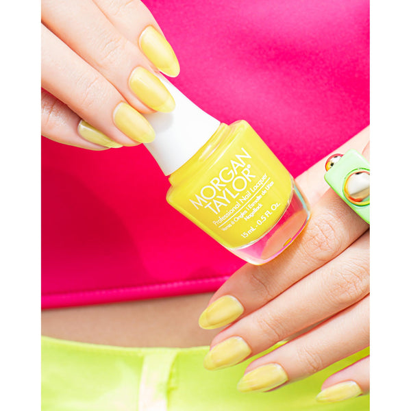 Gelish & Morgan Taylor Combo - Lemon Drop Lush - #1940599