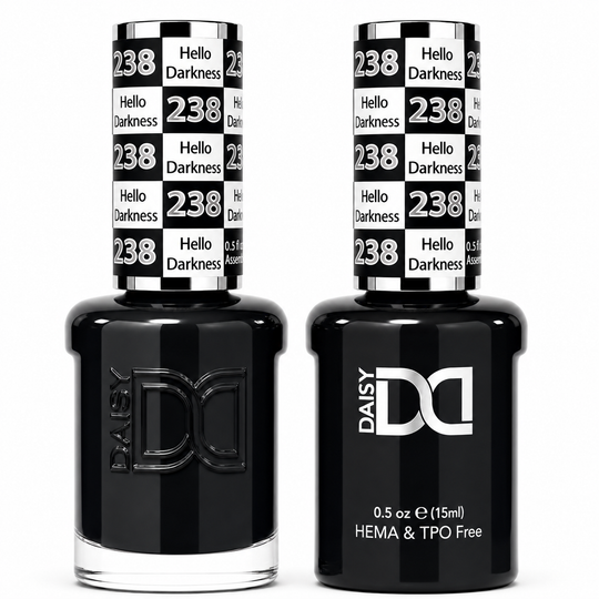 DND - Hema-Free & TPO-Free Gel & Lacquer - Hello Darkness – 238