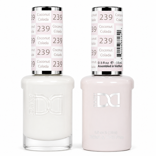 DND - Hema-Free & TPO-Free Gel & Lacquer - Coconut Colada – 239