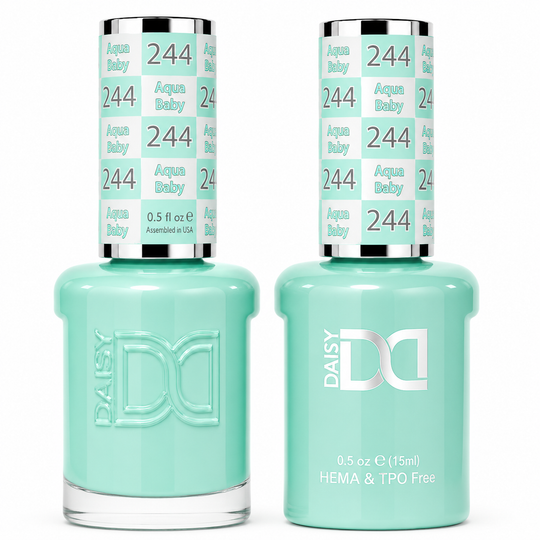 DND - Hema-Free & TPO-Free Gel & Lacquer - Aqua Baby – 244