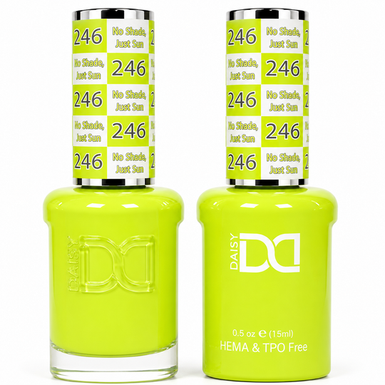 DND - Hema-Free & TPO-Free Gel & Lacquer - No Shape, Just Sun – 246