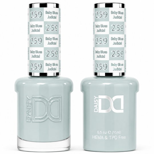 DND - Hema-Free & TPO-Free Gel & Lacquer - Baby Blues Judicial – 259