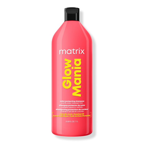 Matrix Glow Mania Color Protecting Shampoo - 1 Liter / 33.8 oz - Hair ...