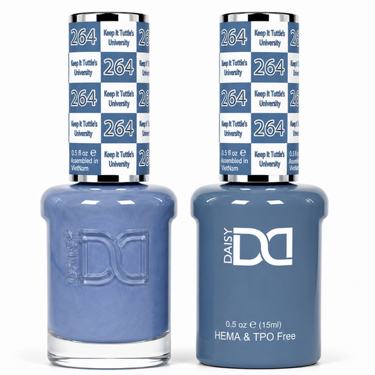 DND - Hema-Free & TPO-Free Gel & Lacquer - Keep It Tuft(s) University – 264