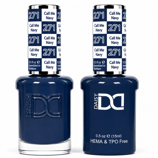DND - Hema-Free & TPO-Free Gel & Lacquer - Call Me Navy – 271