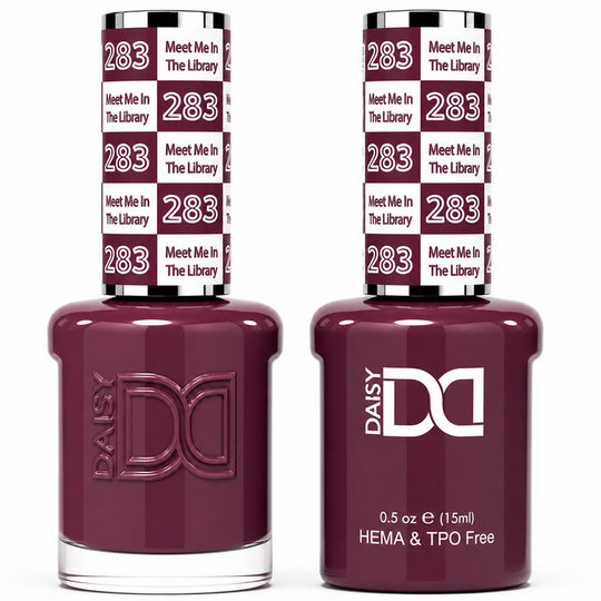 DND - Hema-Free & TPO-Free Gel & Lacquer - Meet Me In The Library – 283