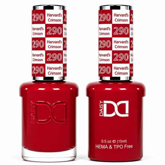 DND - Hema-Free & TPO-Free Gel & Lacquer - Harvard's Crimson – 290