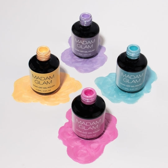 Madam Glam - Gel Polish - Blossom Glow Satin Bundle