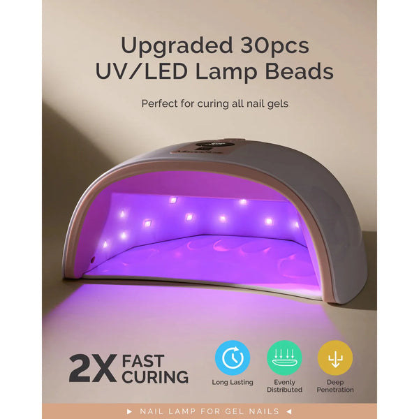 Melody Susie - P-Plus30G Rechargeable Cordless UV/LED Nail Lamp - Pink