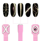 Daily Charme - 3-In-1 Cat Eye Bow Magnet Wand
