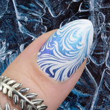 Maniology - Stamping Plate - Polished Swirls - M658