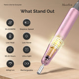 Melody Susie - SM320G 35000RPM Rechargeable Nail Drill - Pink