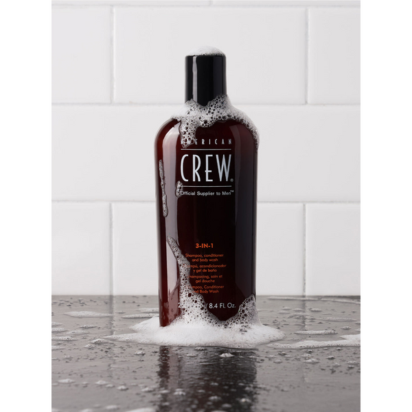 American Crew - 3-In-1 Shampoo, Conditioner, And Body Wash 8.4 oz