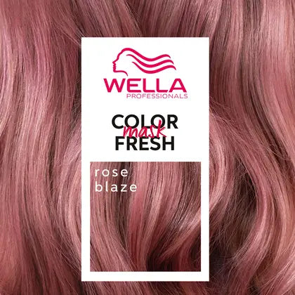 Wella - Color Fresh Mask - Rose Blaze