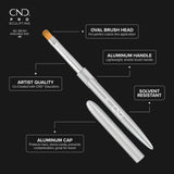 CND - Pro Sculpting Gel Oval Brush #6