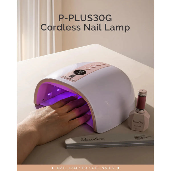 Melody Susie - P-Plus30G Rechargeable Cordless UV/LED Nail Lamp - Pink