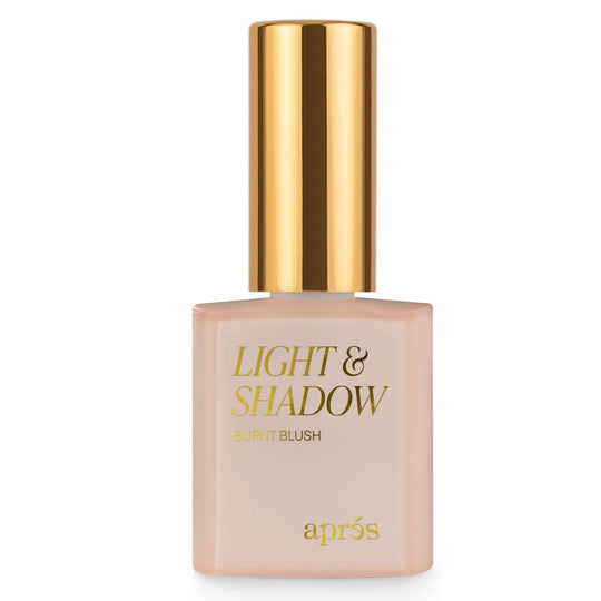 Apres - light & shadow gel polish - burnt blush