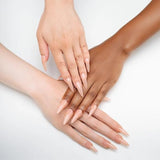 Apres - neutrals gel-x tips 2.0 - emma natural square extra short (150 pcs)