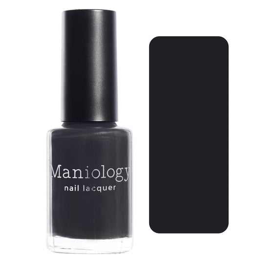 Maniology - Stamping Nail Polish - Water-based Black Peel Off Base Coat