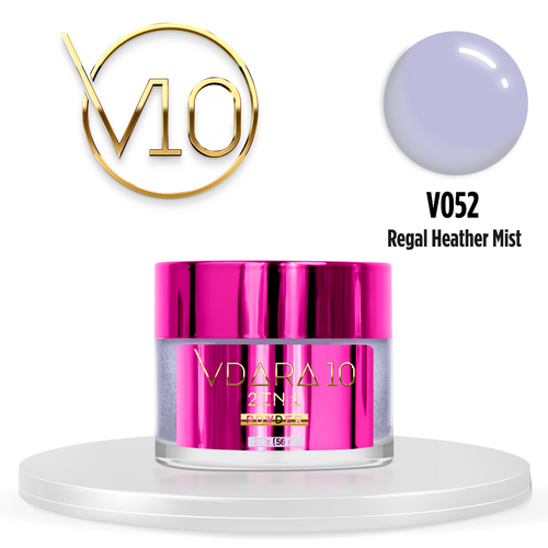 Vdara10 - Dip Powder - Regal Heather Mist 2oz 