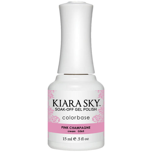 Kiara Sky - Gel Polish - Pink Champagne 0.5 oz - #G565