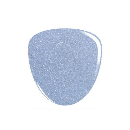 Revel Nail - Dip Powder Downpour Blue Shimmer  0.5 oz - #J910D