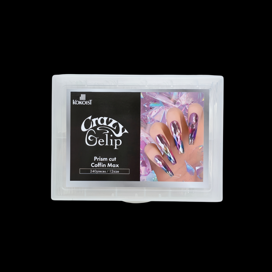 Kokoist - Gelip Extensions - Prism Cut Coffin Max Crazy Gelip
